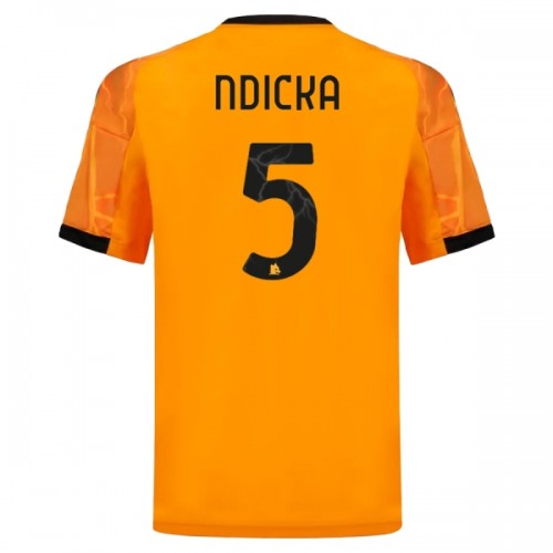 Virallinen Fanipaita AS Roma Ndicka 5 Vieraspelipaita 2025-26 - Miesten Virallinen Fanipaita AS Roma Ndicka 5 Vieraspelipaita 2025-26 - Miesten